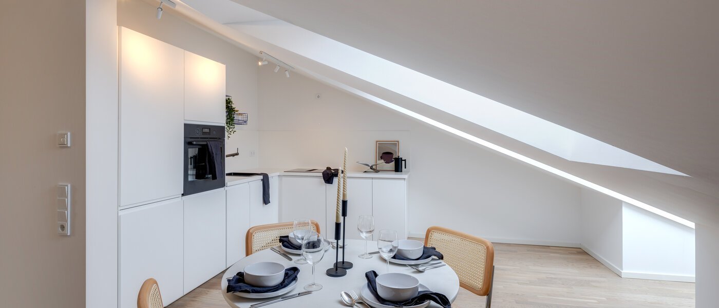 アティック・フラット（屋根裏） Haar 01 キッチン 13695