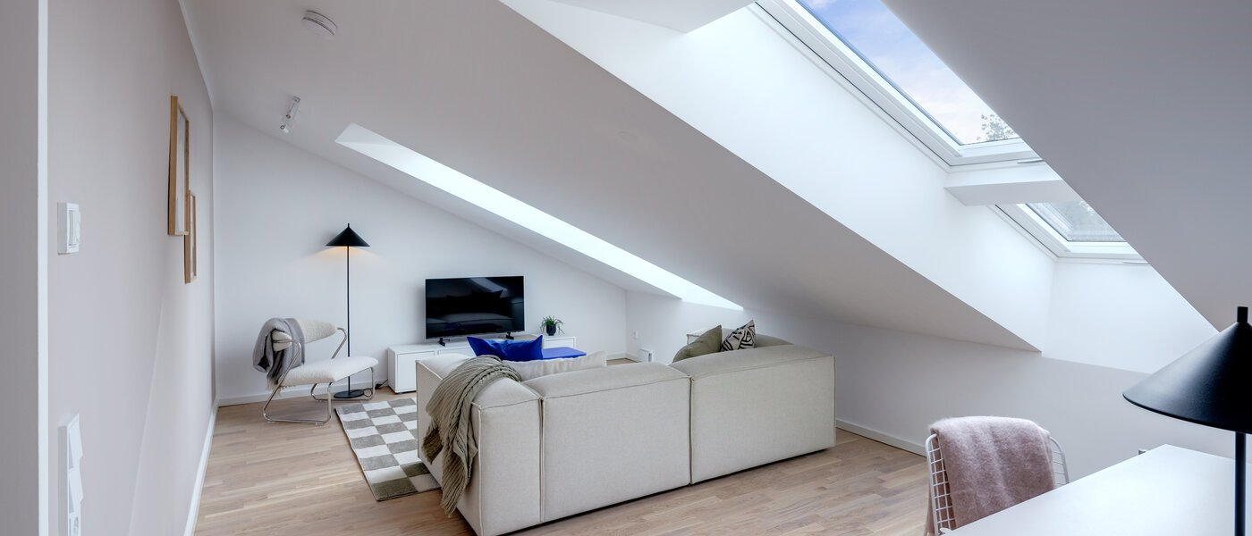 アティック・フラット（屋根裏） Haar 01 リビングエリア 13695