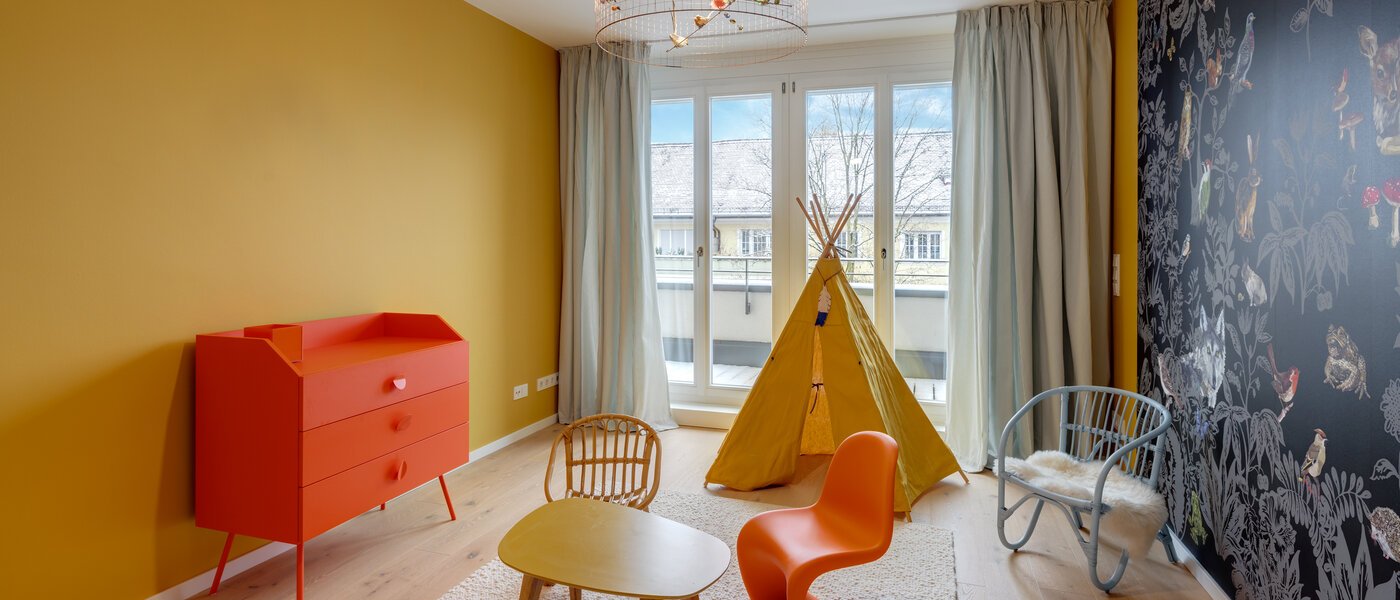 メゾネット・マンション（複数階にわたるマンション） München Altbogenhausen 01 子供部屋 13706