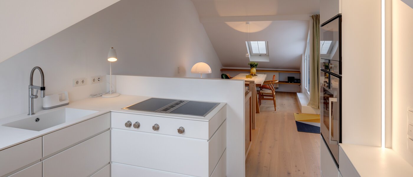 メゾネット・マンション（複数階にわたるマンション） München Altbogenhausen 04 キッチン 13706