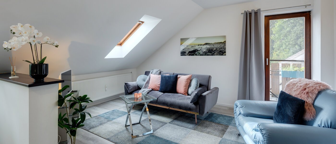 アティック・フラット（屋根裏） Eching 02 リビングエリア 13716