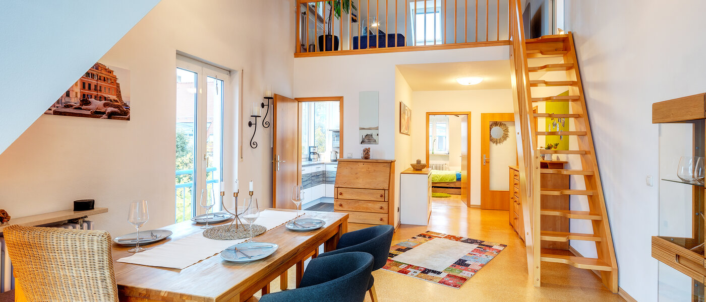 複層－回廊住宅 Karlsfeld 01 ダイニングエリア 13717