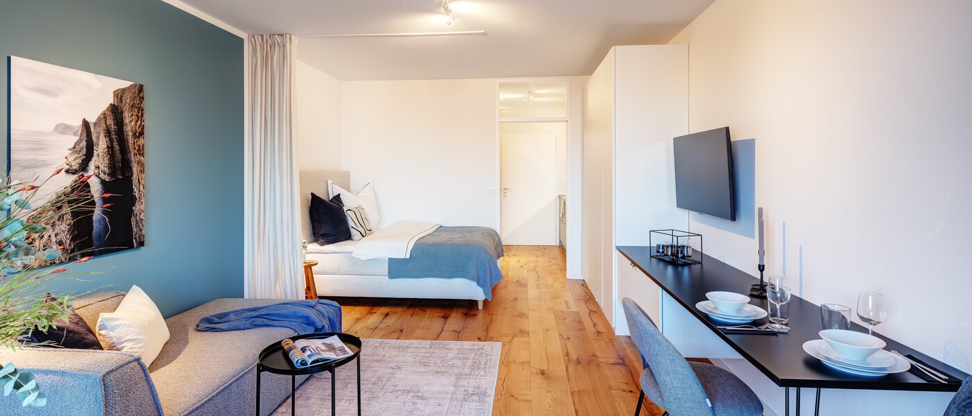 マンション München Arabellapark 04 リビングエリア 13725