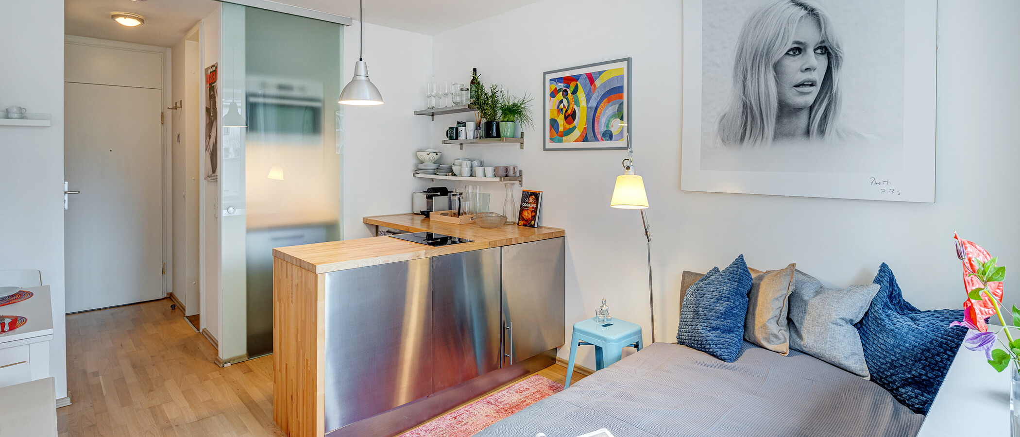 マンション München Neuhausen 03 リビングエリア 13727