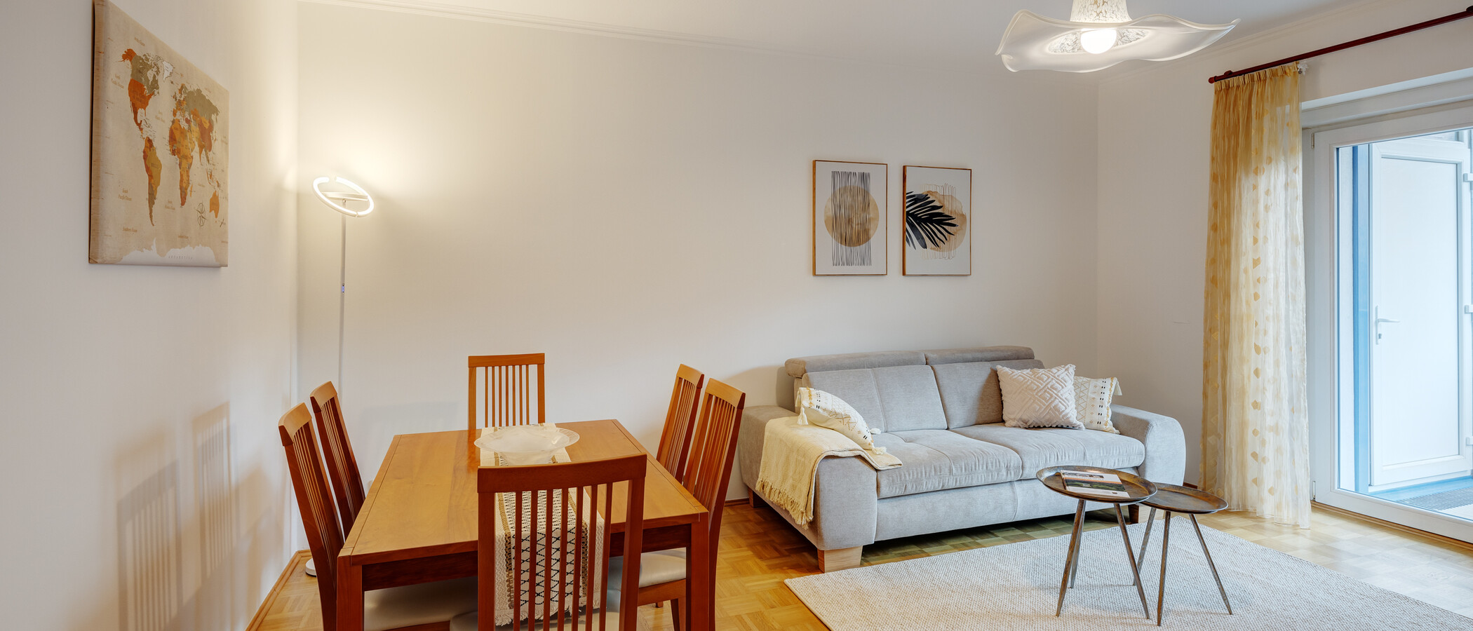 マンション München Schwabing-West (rund um den Bonner Platz) 01 リビングエリア 13736