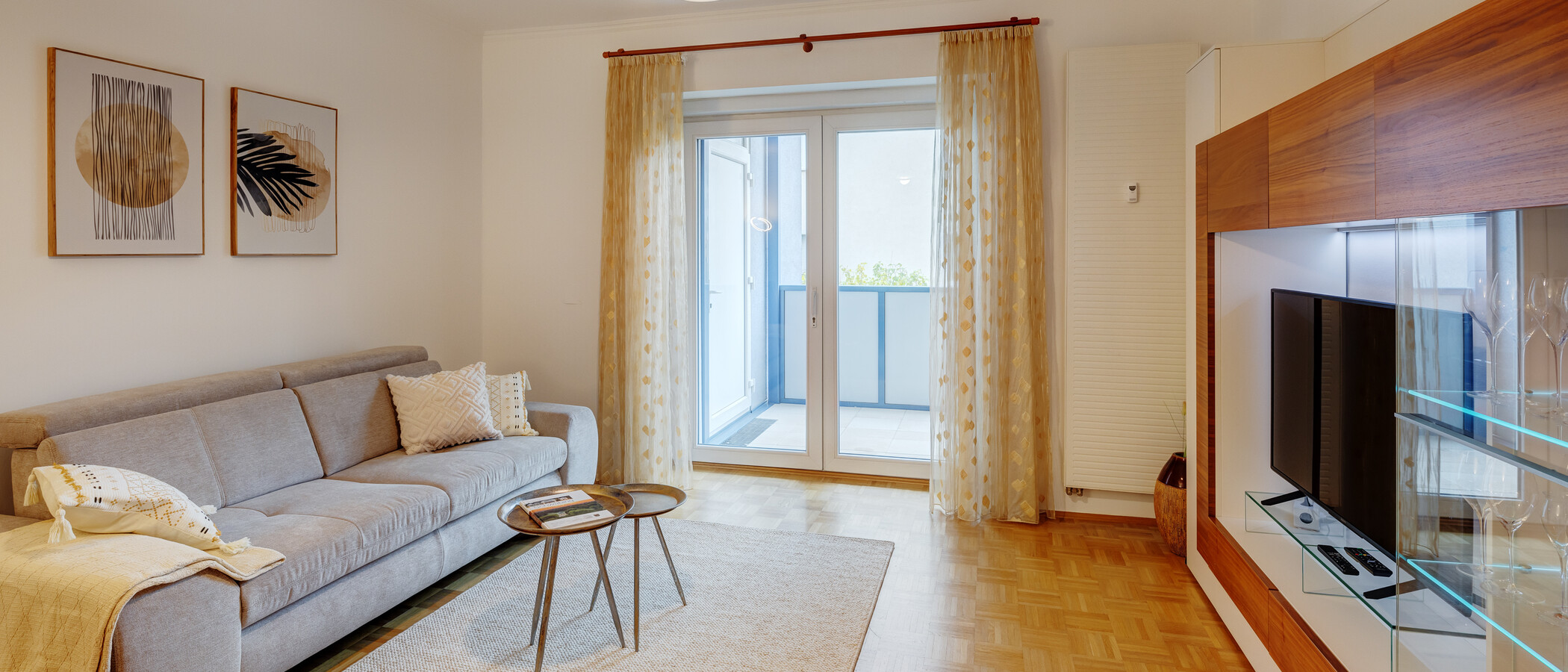 マンション München Schwabing-West (rund um den Bonner Platz) 03 リビングエリア 13736