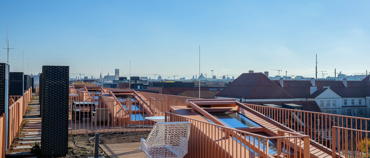 マンション München Schwabing-West 02 共有テラス 13754