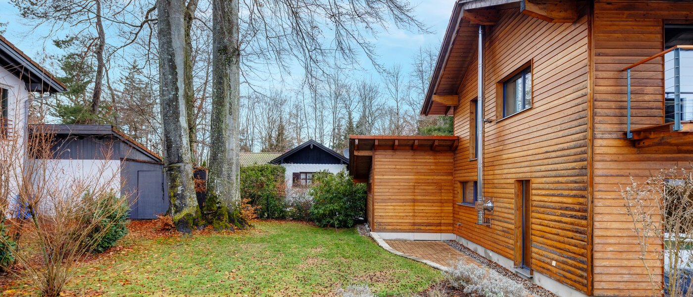 一戸建て Oberhaching 01 庭 13766