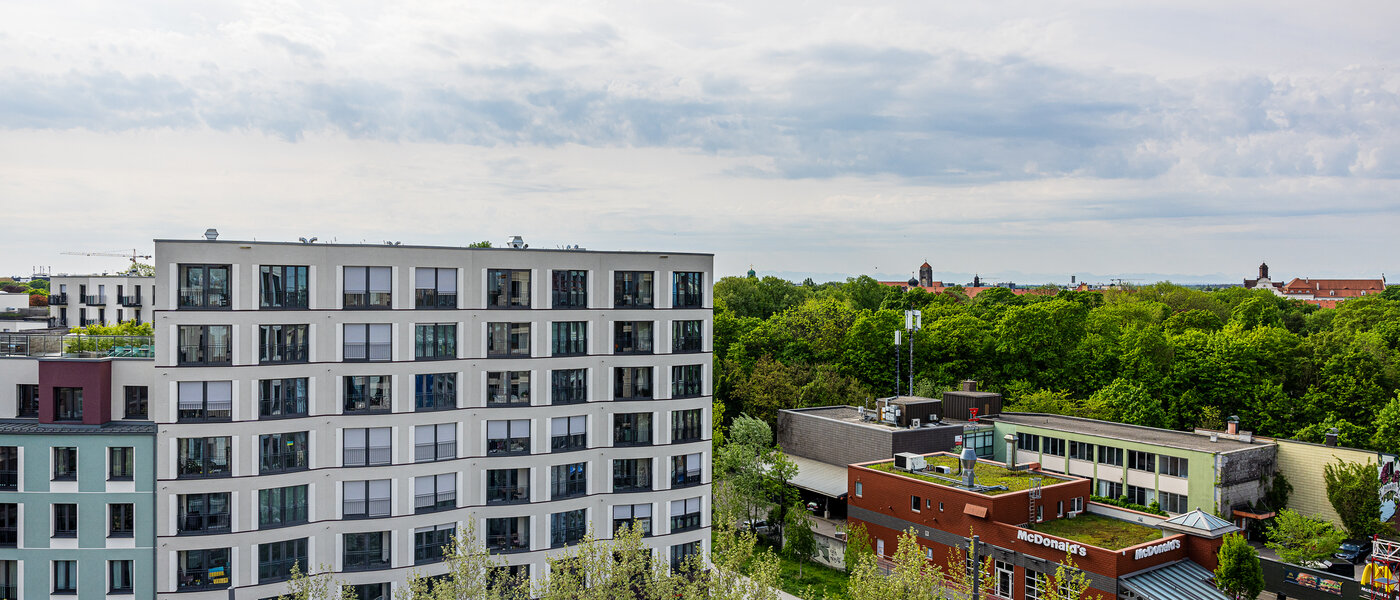 マンション München Haidhausen 04 共有テラス 13772