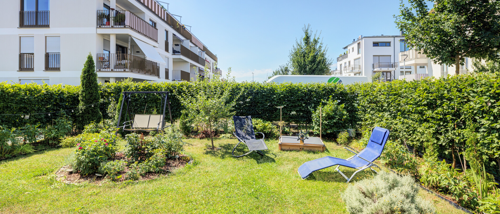庭付き住宅 Neuried 01 庭 13774