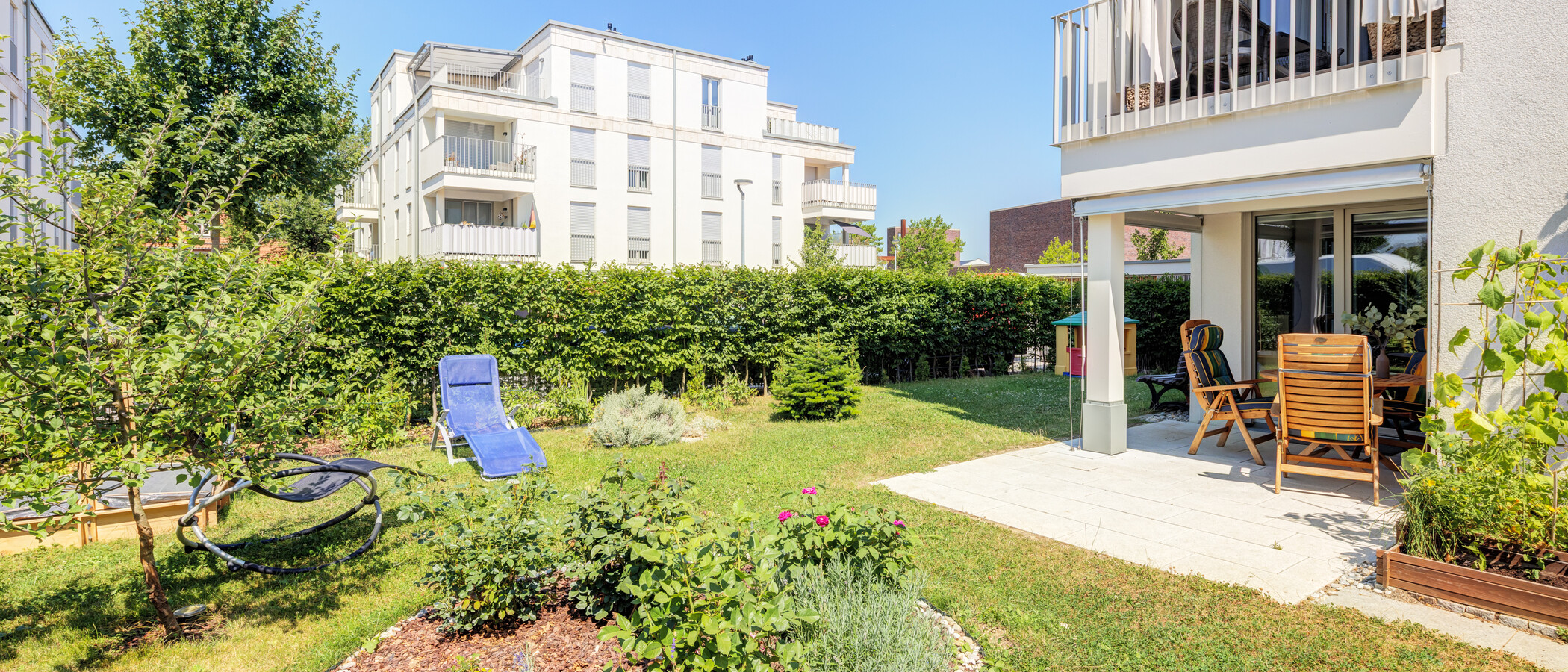 庭付き住宅 Neuried 03 庭 13774