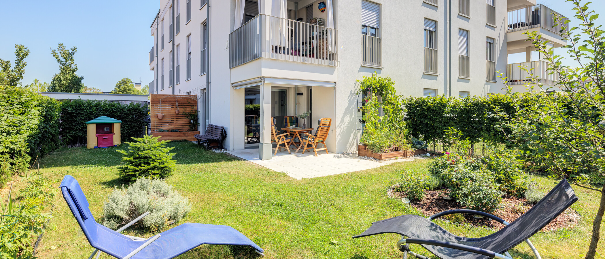 庭付き住宅 Neuried 04 庭 13774