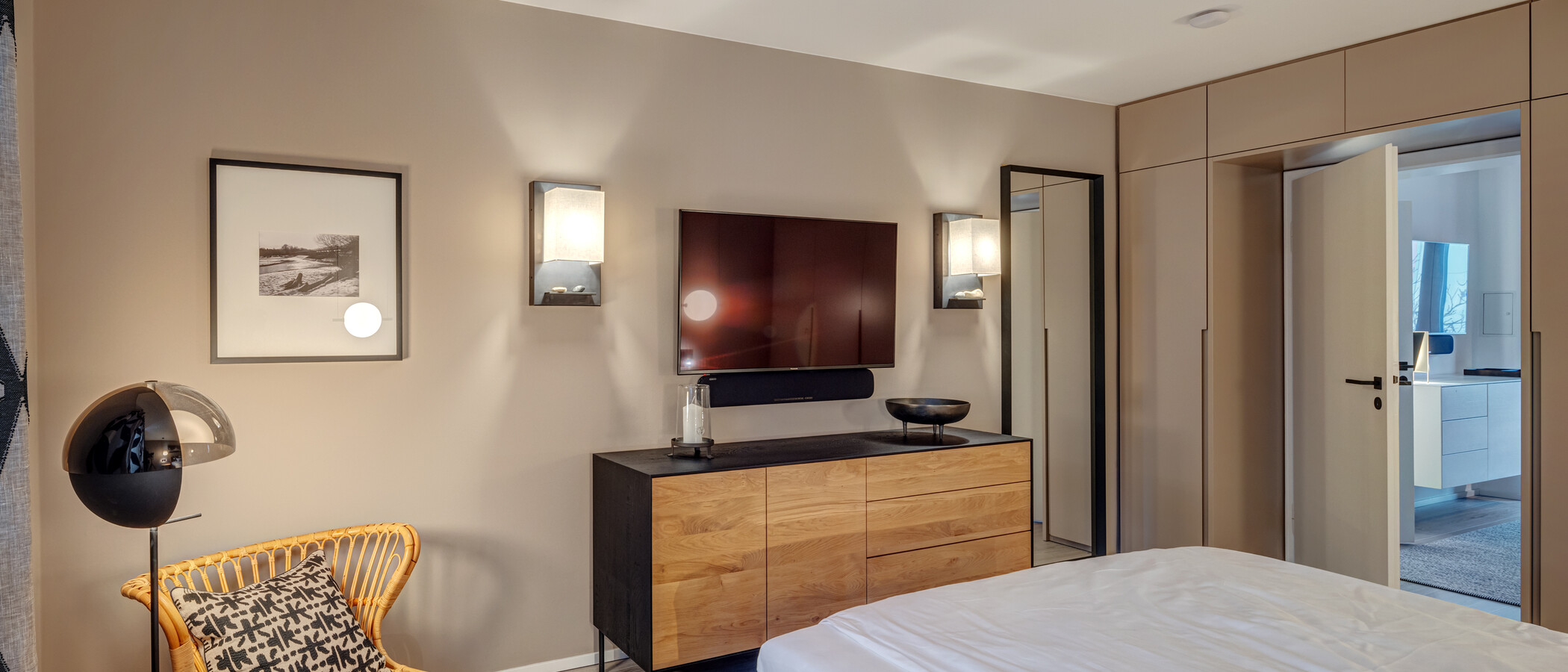 マンション München Schwabing-Nord (zw. Belgrad- & Leopoldstraße) 03 寝室 13778