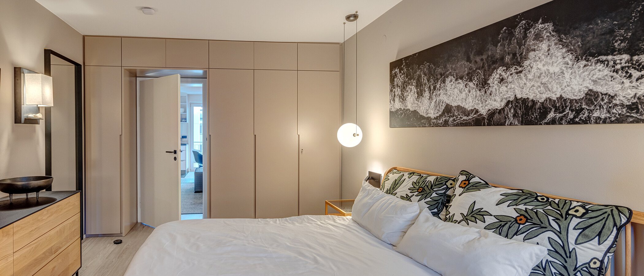 マンション München Schwabing-Nord (zw. Belgrad- & Leopoldstraße) 04 寝室 13778