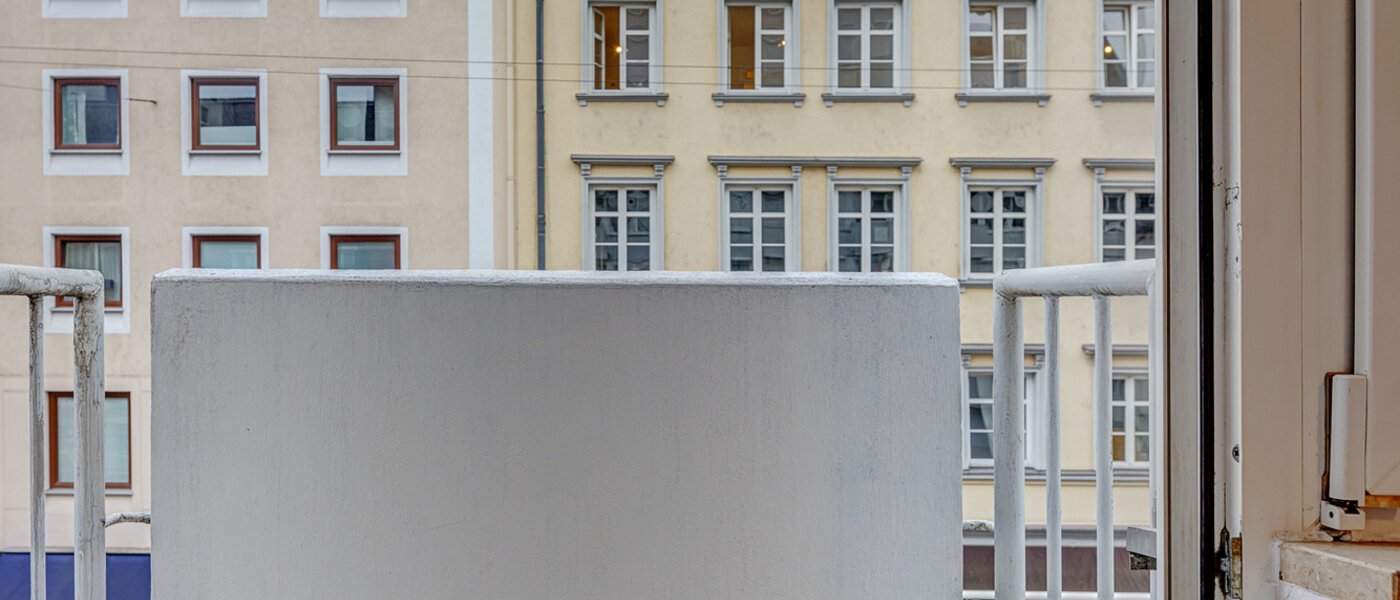 アパルトマン München Maxvorstadt - Universitätsviertel 01 ベランダ 13779