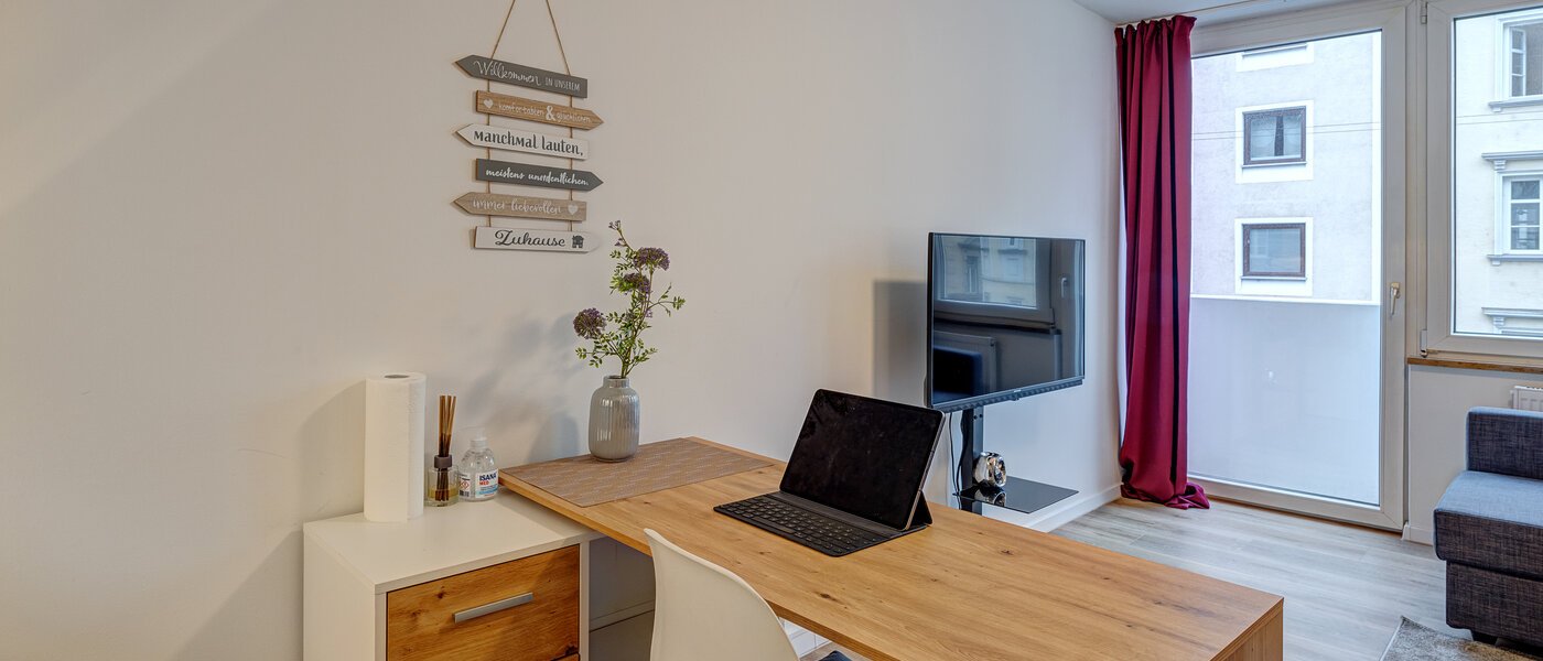 アパルトマン München Maxvorstadt - Universitätsviertel 04 リビングエリア 13779