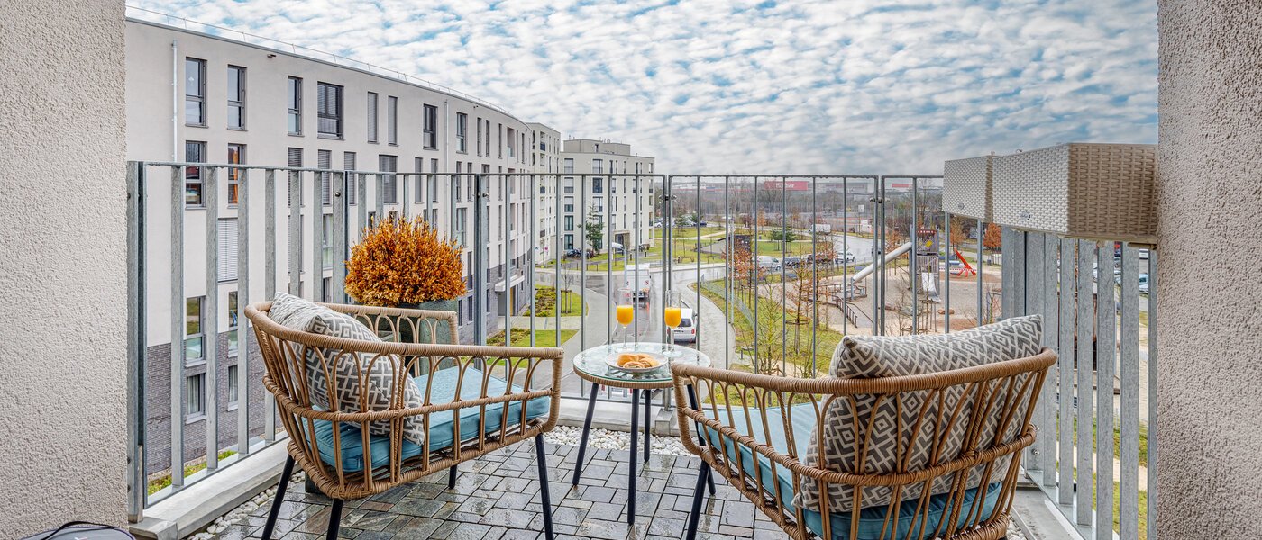 ペントハウス München Neuaubing 01 ベランダ 13783