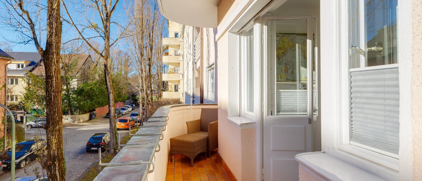 マンション München Schwabing 01 ベランダ 13786