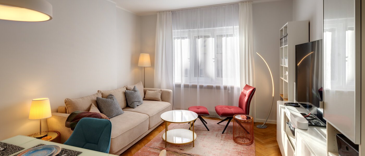 マンション München Schwabing 01 リビングエリア 13786