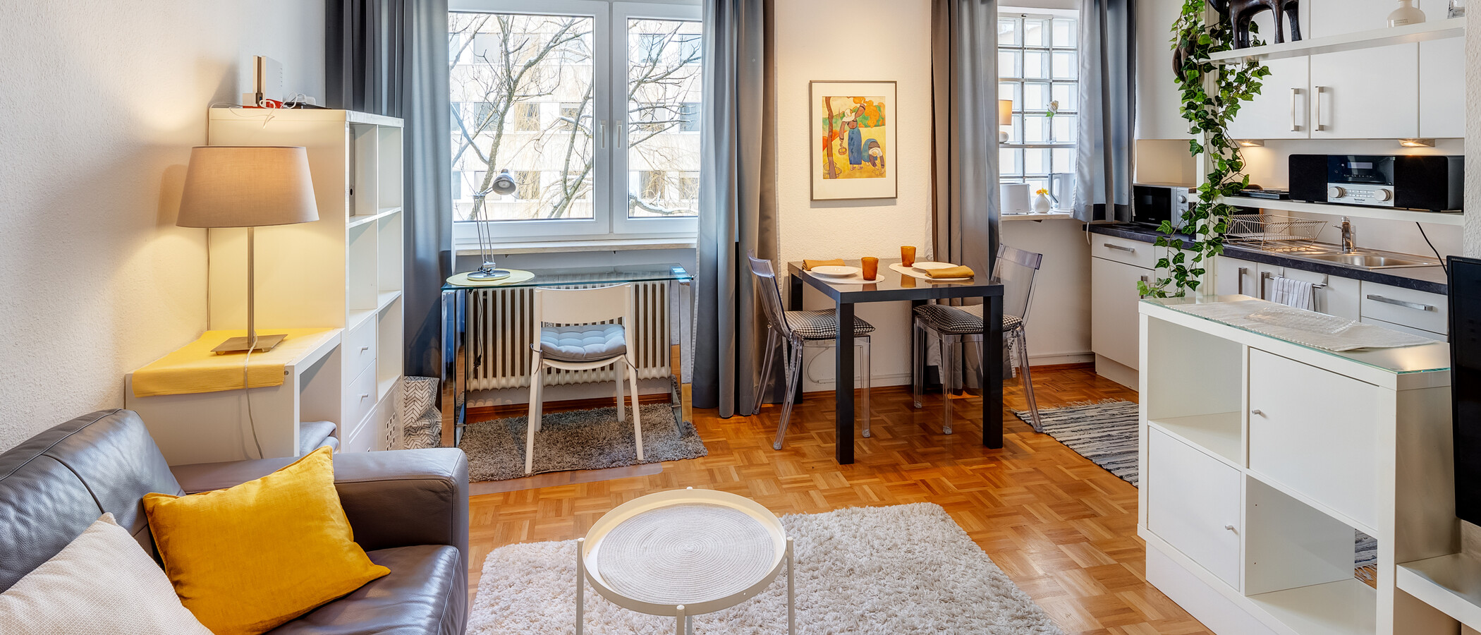 マンション München Maxvorstadt - Rund um den Josephsplatz 02 リビングエリア 13787