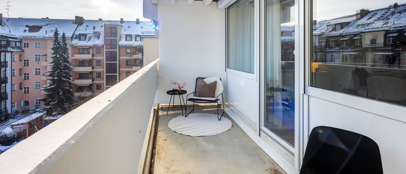 マンション München Neuhausen 02 ベランダ 13806