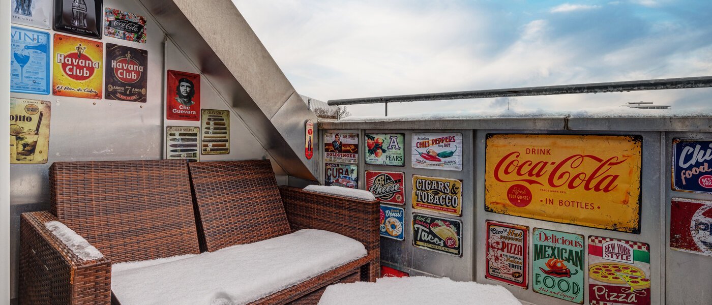 マンション München Schwabing-Nord (zw. Leopoldstraße & Englischen Garten) 01 ルーフテラス 13809