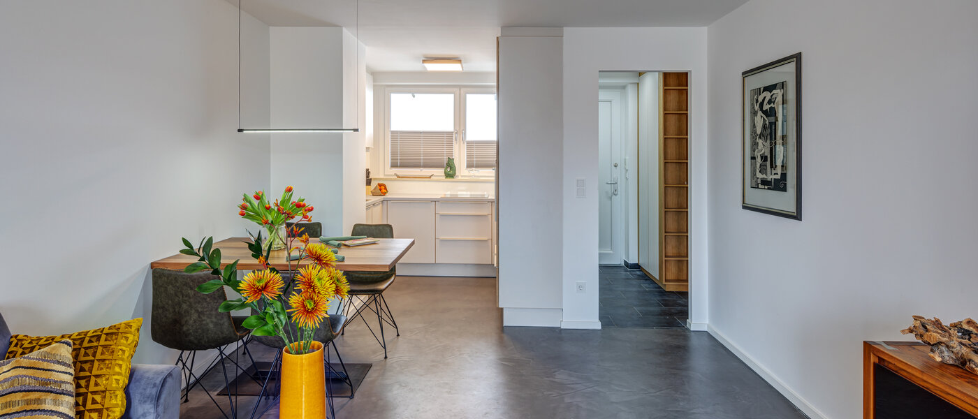 マンション München Moosach 03 リビングエリア 13811