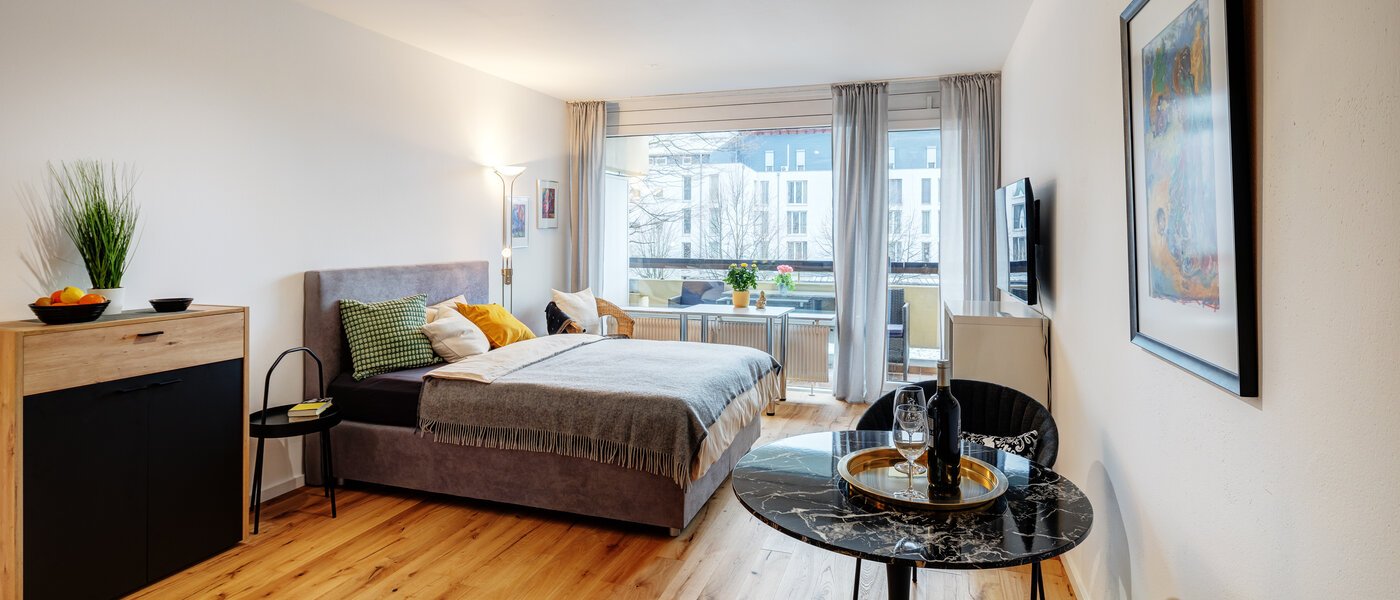 マンション Herrsching am Ammersee 01 リビングエリア 13819