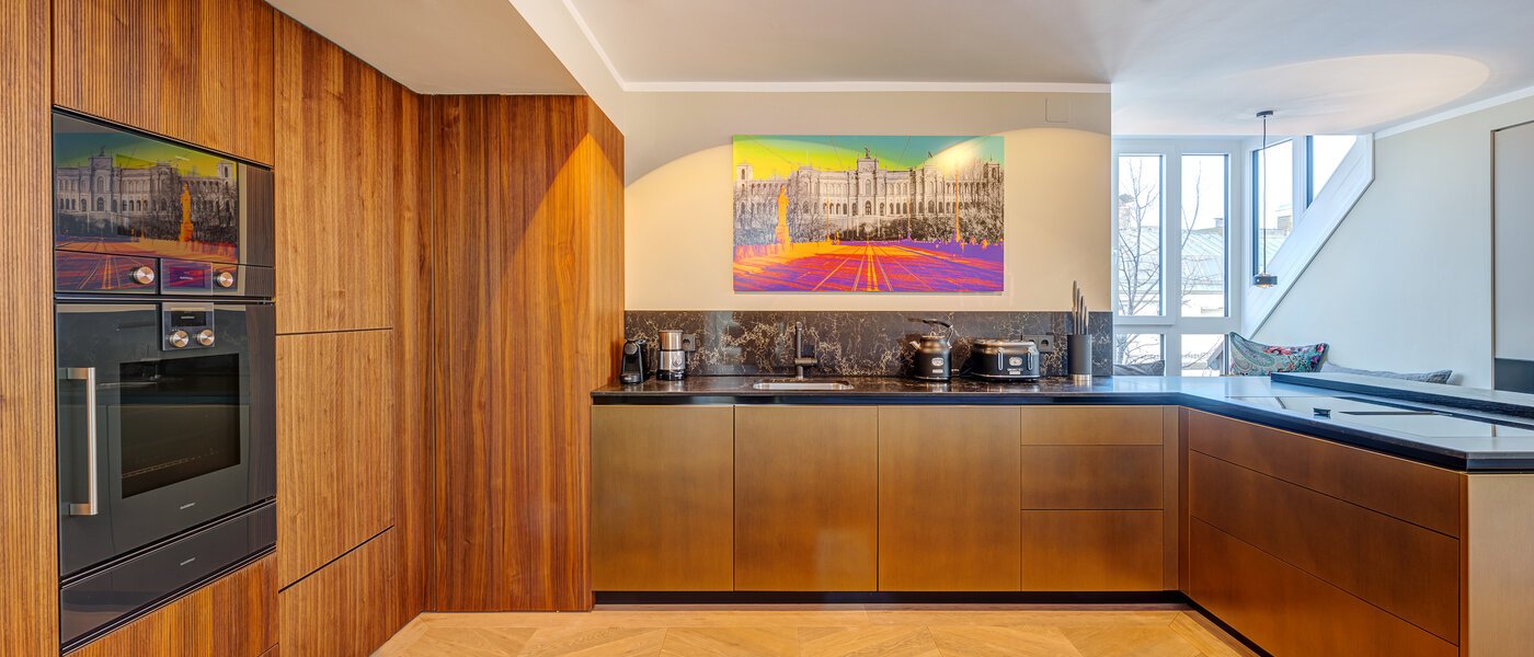 複層－回廊住宅 München Altstadt 01 キッチン 13841