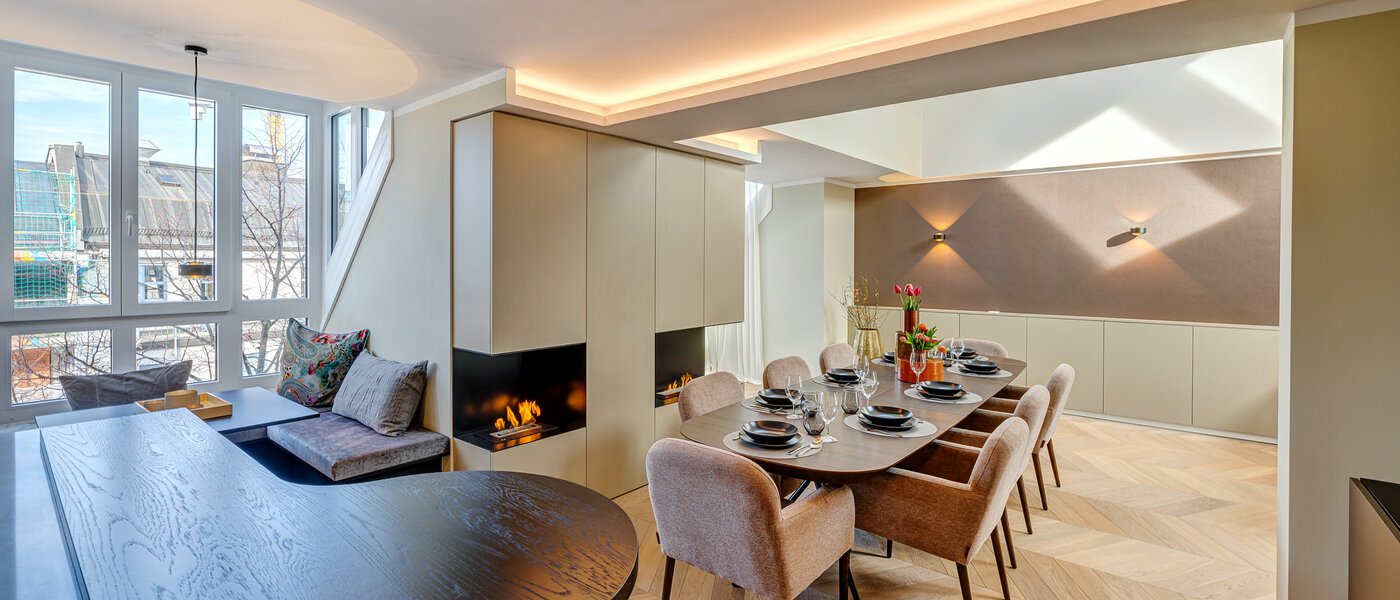 複層－回廊住宅 München Altstadt 06 キッチン 13841