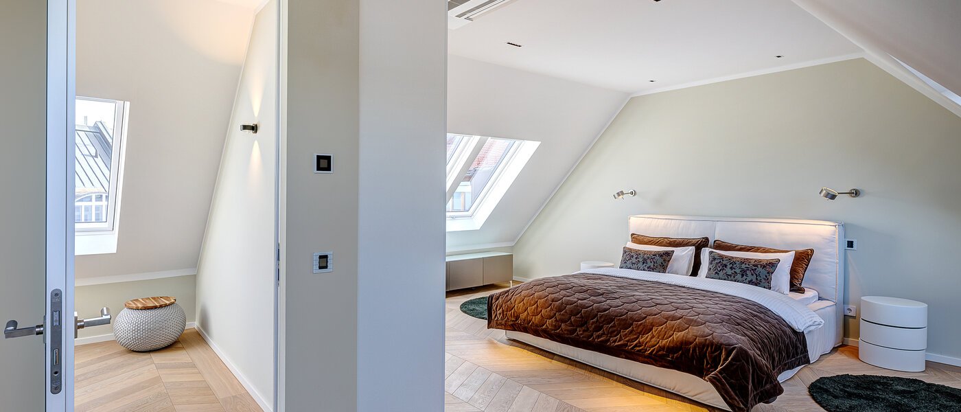 複層－回廊住宅 München Altstadt 03 1. 寝室 13841