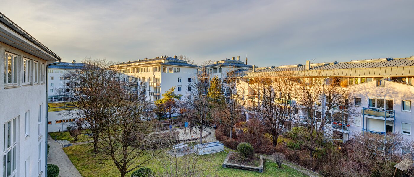 複層－回廊住宅 München Bogenhausen 01 物件からの眺め 13849