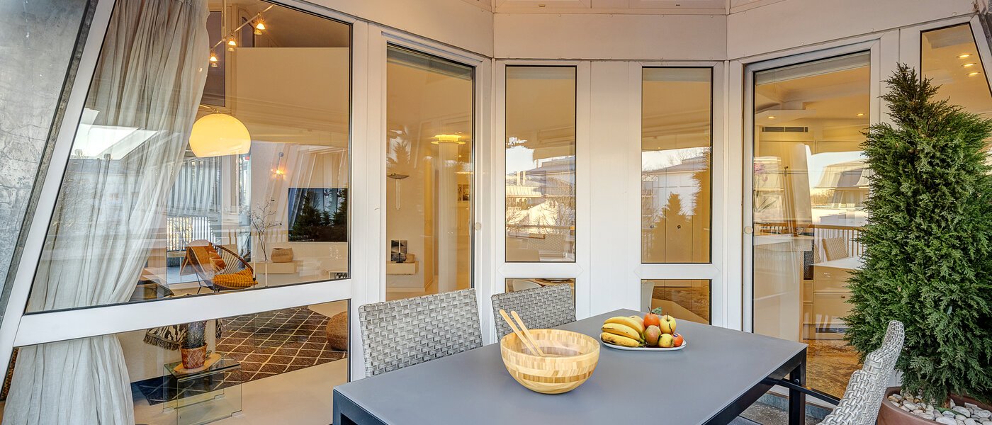 複層－回廊住宅 München Bogenhausen 03 1ベランダ 13849