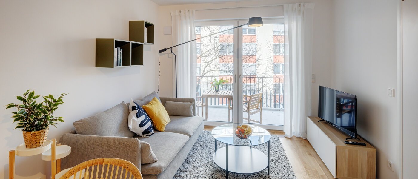 マンション München Neuhausen 02 リビングエリア 13855