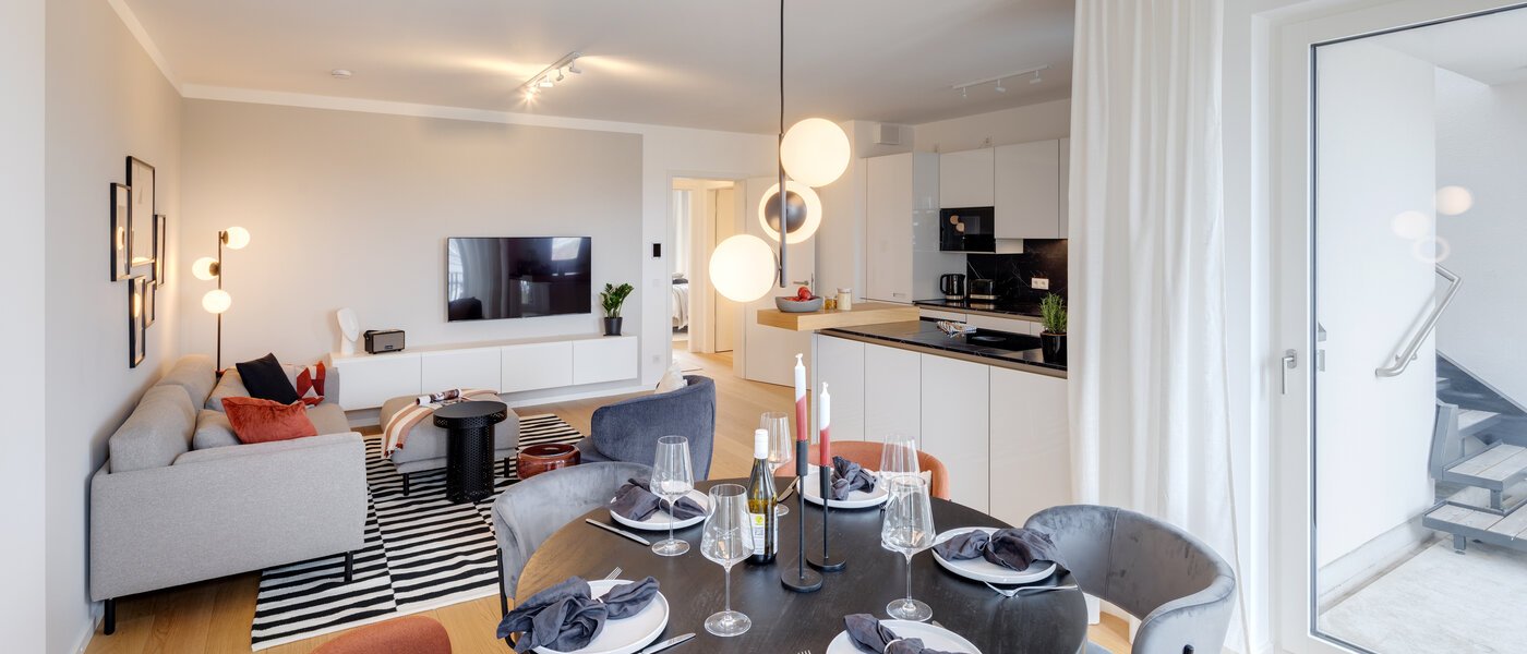 マンション München Haidhausen 03 リビングエリア 13881