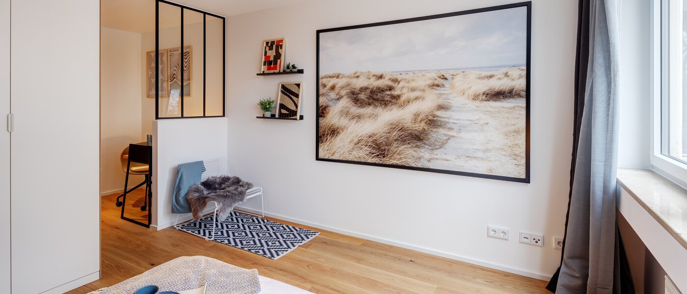 マンション München Obergiesing 03 寝室 13886