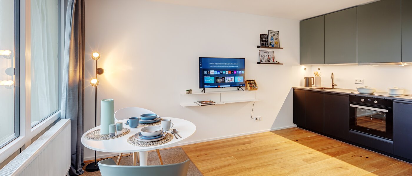 マンション München Obergiesing 04 リビングエリア 13886