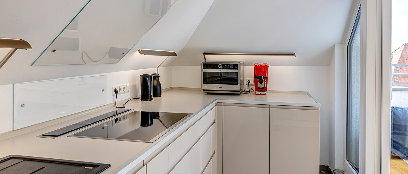 アティック・フラット（屋根裏） München Ludwigsvorstadt 02 キッチン 13896