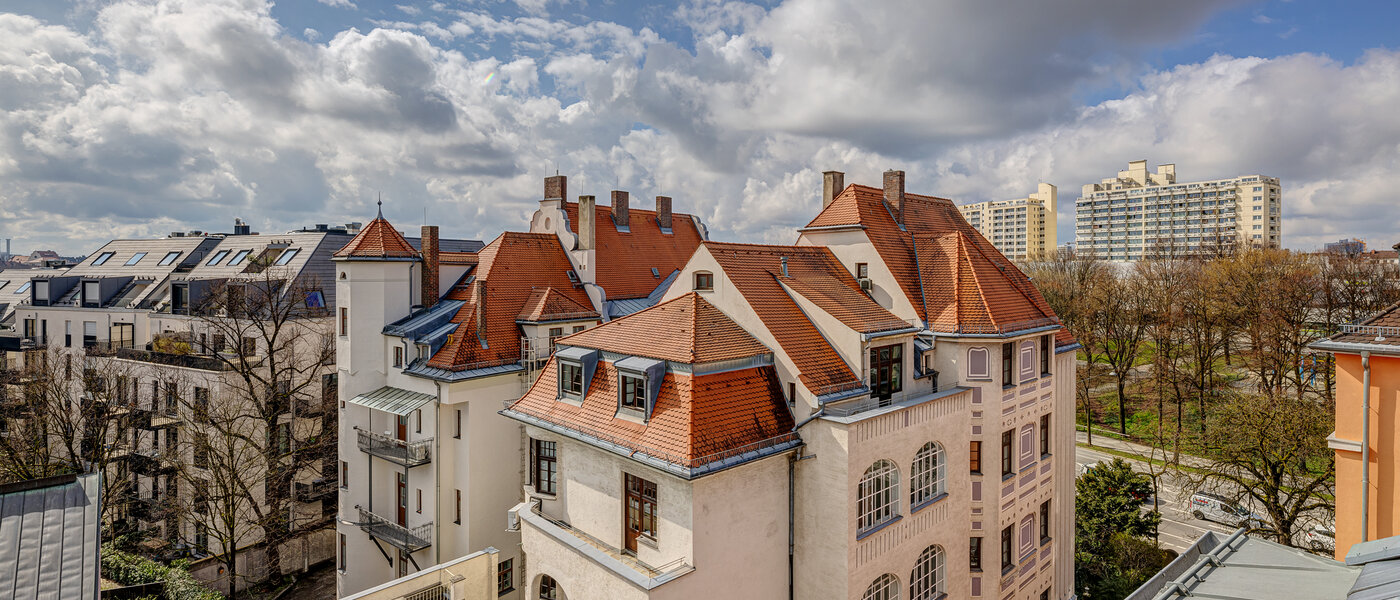 アティック・フラット（屋根裏） München Ludwigsvorstadt 02 物件からの眺め 13896