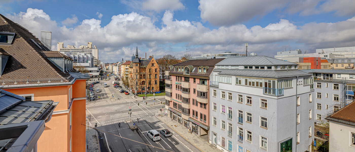 アティック・フラット（屋根裏） München Ludwigsvorstadt 04 物件からの眺め 13896