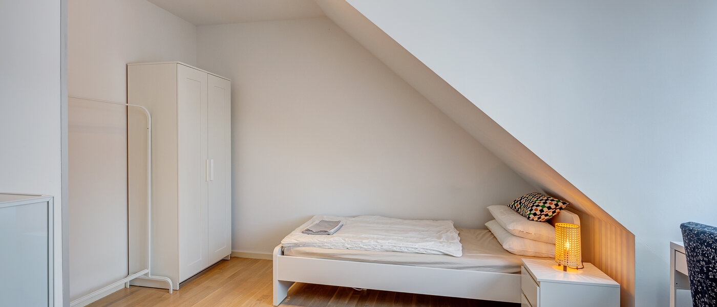 アティック・フラット（屋根裏） München Ludwigsvorstadt 01 3.　寝室 13896