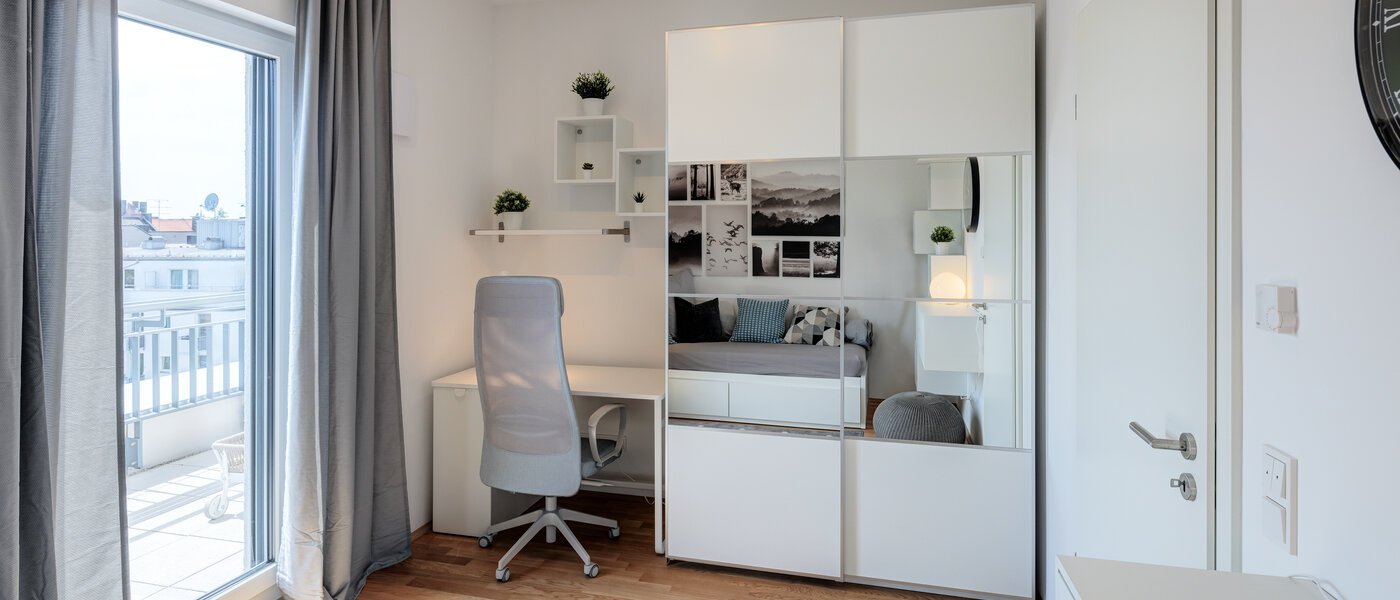 ペントハウス München Neuhausen 05 2.　寝室 13934