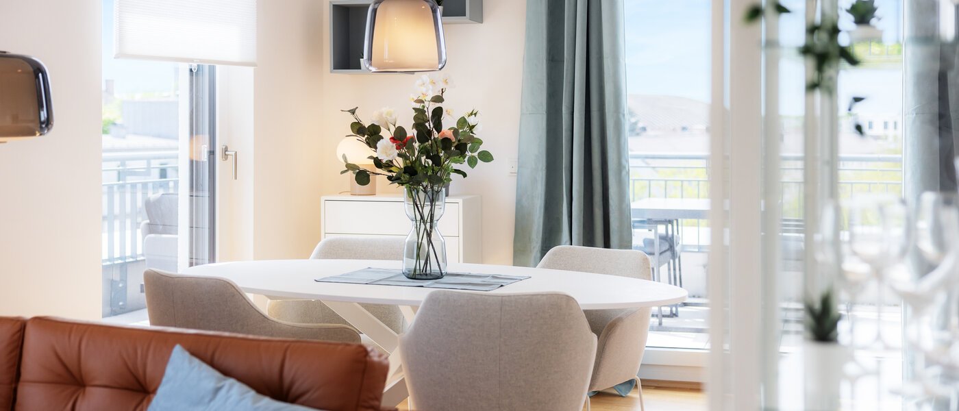 ペントハウス München Neuhausen 03 リビングエリア 13934