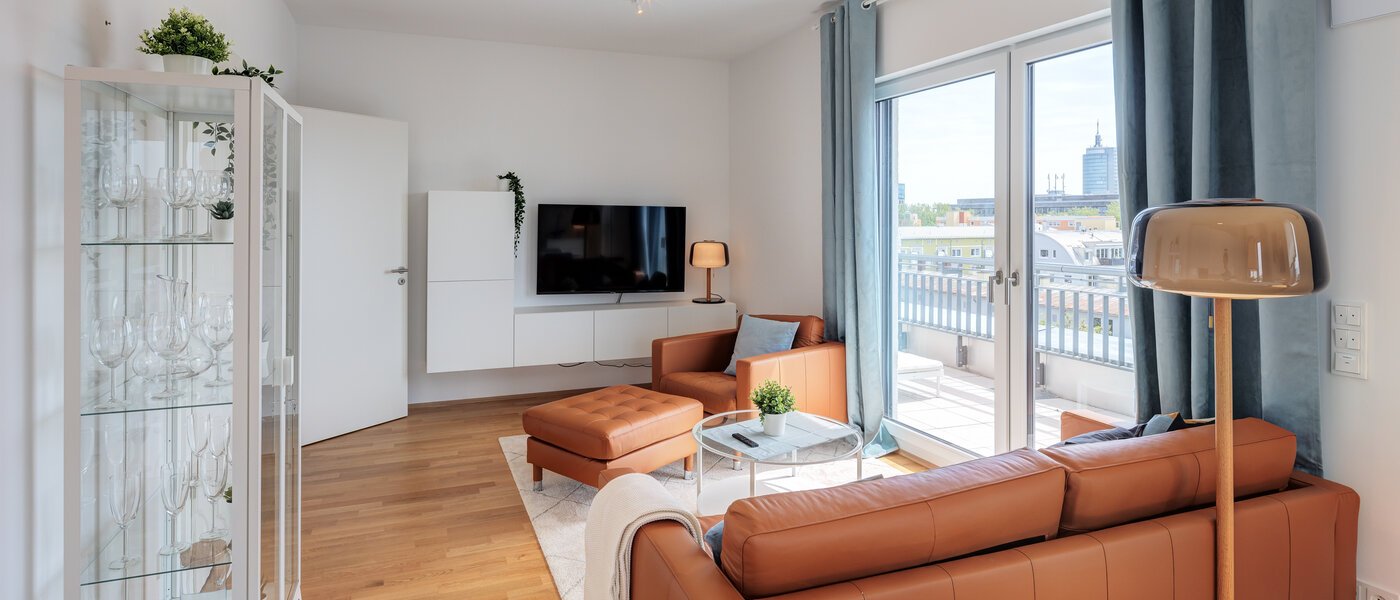 ペントハウス München Neuhausen 05 リビングエリア 13934