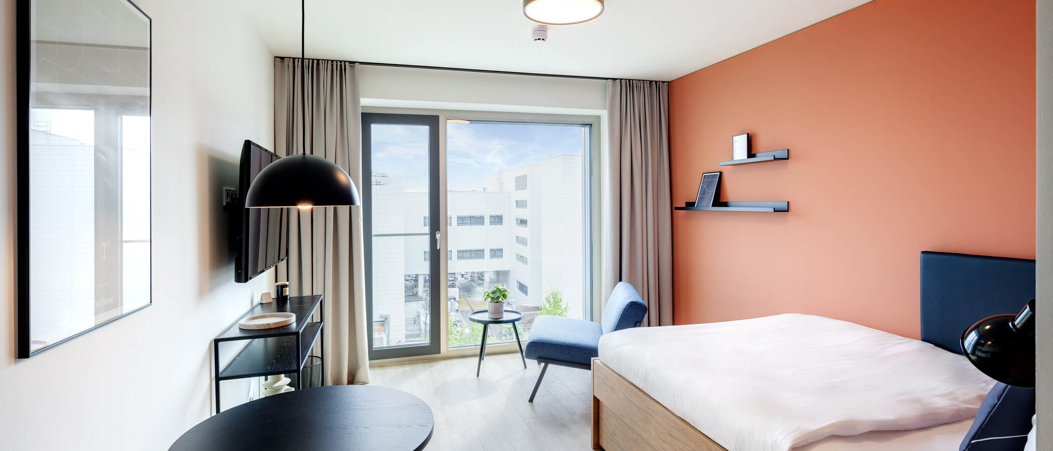 アパルトマン München Milbertshofen 01 リビングエリア 13958