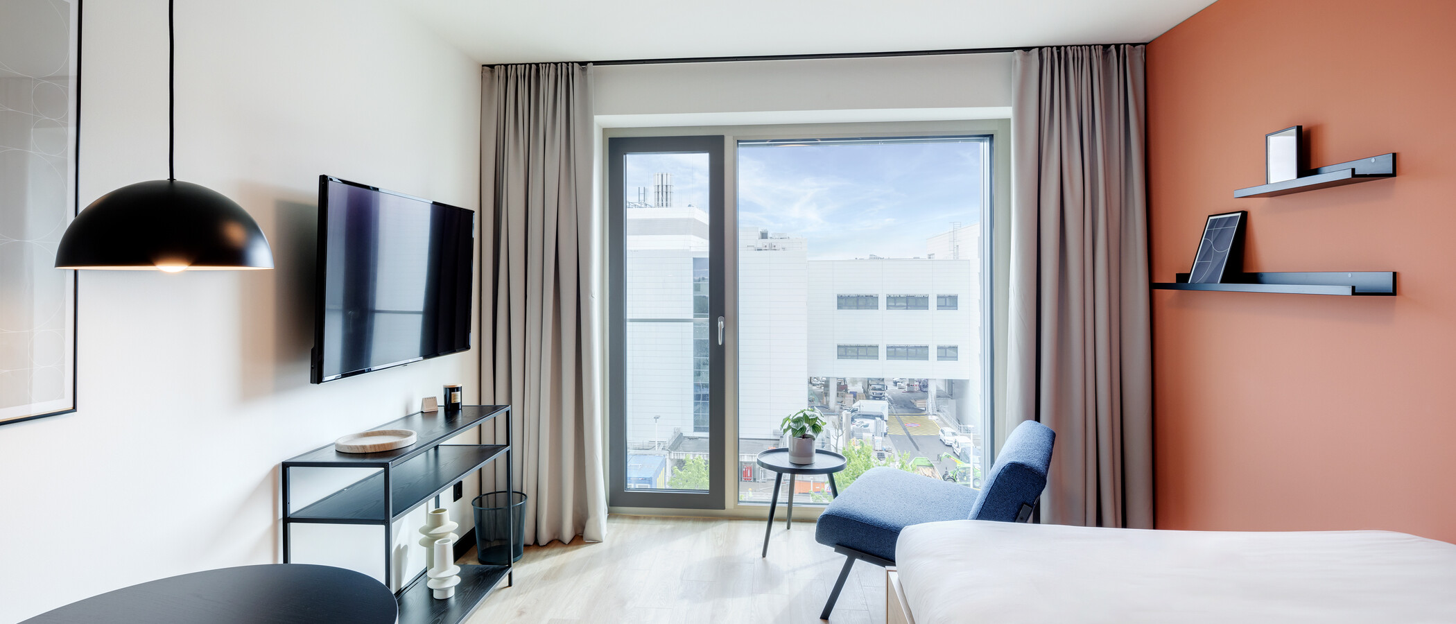 アパルトマン München Milbertshofen 02 リビングエリア 13958