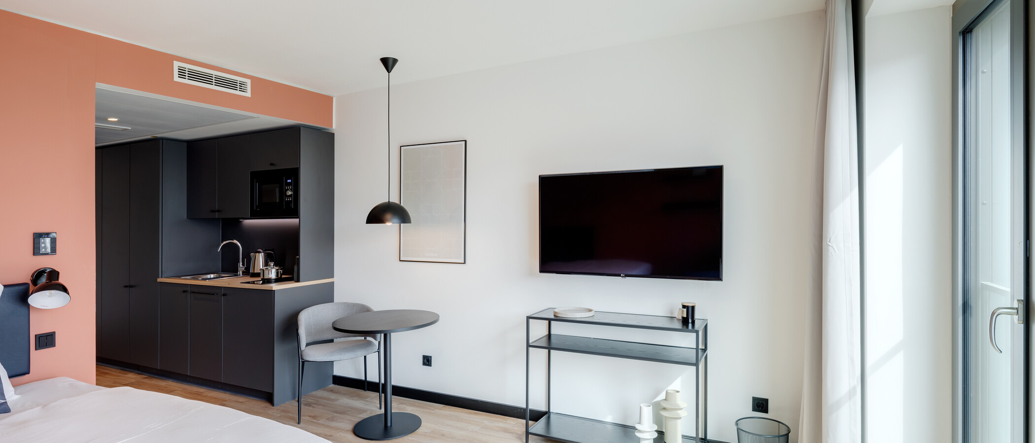 アパルトマン München Milbertshofen 03 リビングエリア 13958