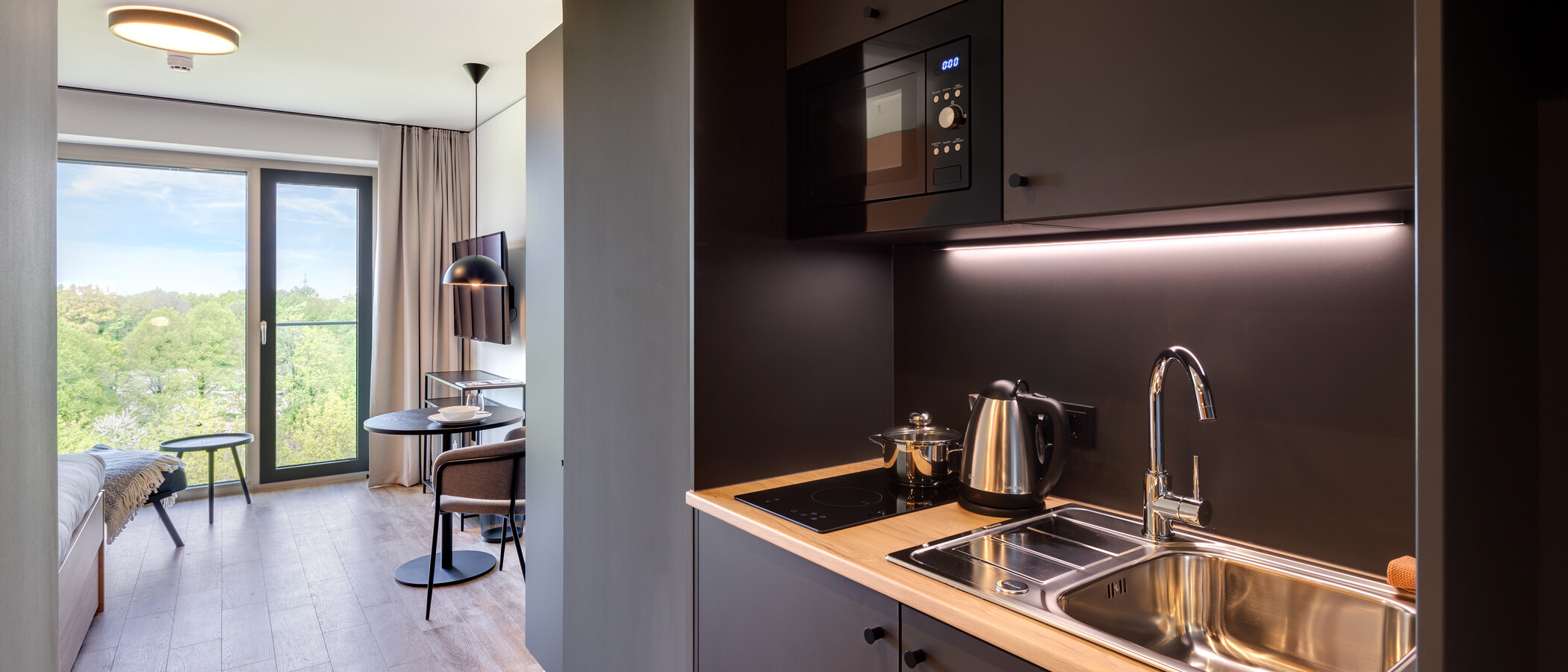 アパルトマン München Milbertshofen 01 キッチン 13964