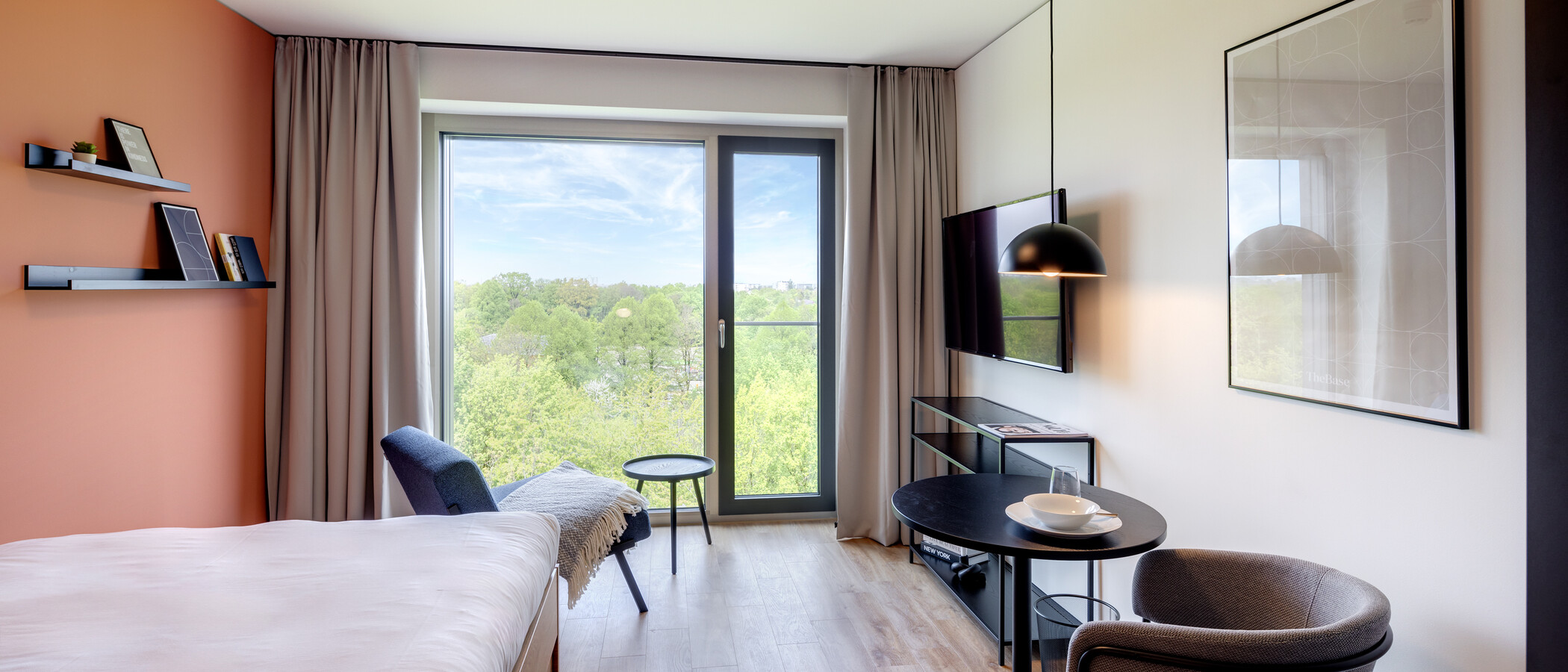 アパルトマン München Milbertshofen 01 リビングエリア 13964