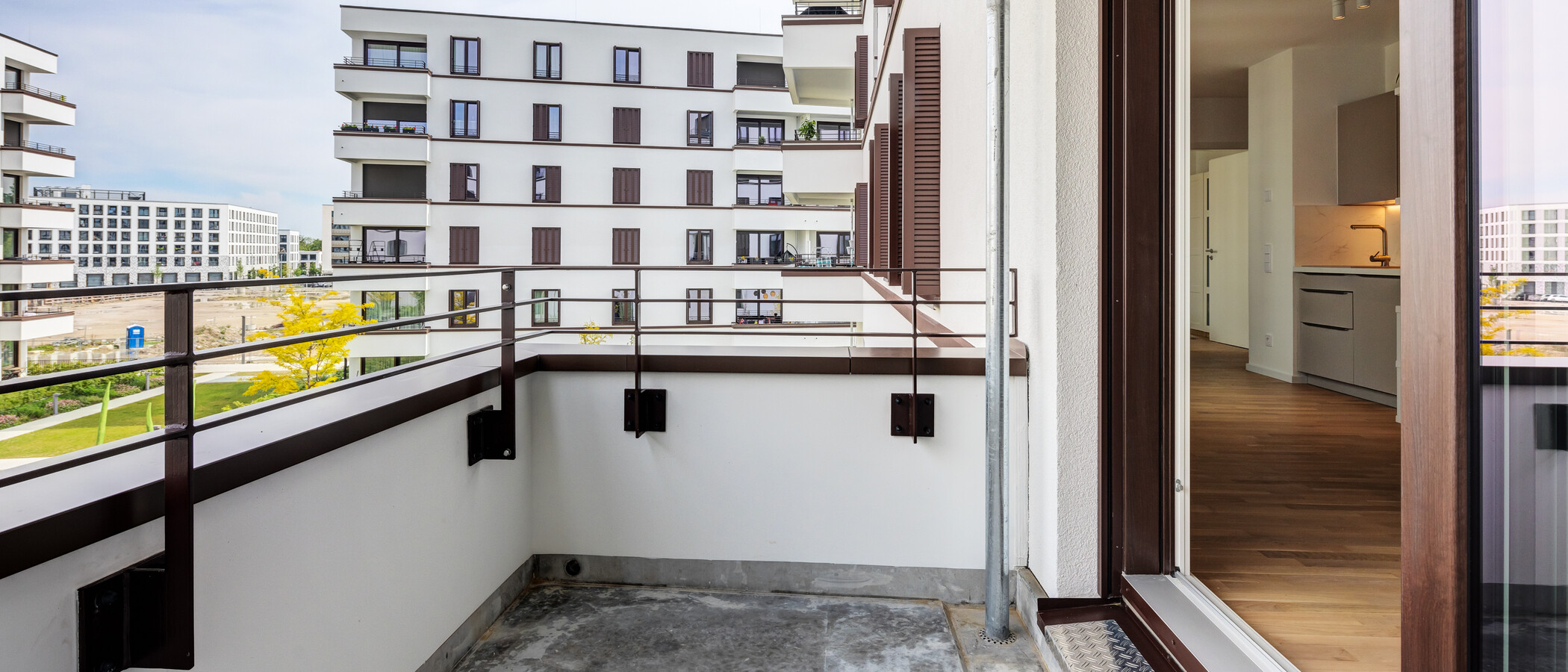マンション München Neuperlach 02 ベランダ 13965